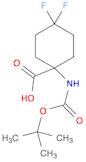 Cyclohexanecarboxylic acid, 1-[[(1,1-dimethylethoxy)carbonyl]amino]-4,4-difluoro-