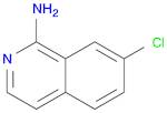 1-Isoquinolinamine, 7-chloro-