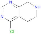 Pyrido[3,4-d]pyrimidine, 4-chloro-5,6,7,8-tetrahydro-