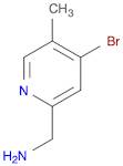 2-Pyridinemethanamine, 4-bromo-5-methyl-