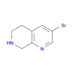 1,7-Naphthyridine, 3-bromo-5,6,7,8-tetrahydro-