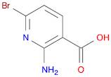 3-Pyridinecarboxylic acid, 2-amino-6-bromo-