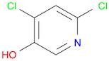 3-Pyridinol, 4,6-dichloro-
