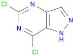 1H-Pyrazolo[4,3-d]pyrimidine, 5,7-dichloro-