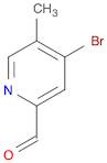 2-Pyridinecarboxaldehyde, 4-bromo-5-methyl-