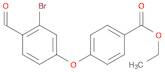 Benzoic acid, 4-(3-bromo-4-formylphenoxy)-, ethyl ester