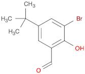 Benzaldehyde, 3-bromo-5-(1,1-dimethylethyl)-2-hydroxy-