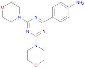 Benzenamine, 4-(4,6-di-4-morpholinyl-1,3,5-triazin-2-yl)-