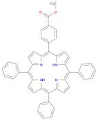 Benzoic acid, 4-(10,15,20-triphenyl-21H,23H-porphin-5-yl)-, methyl ester