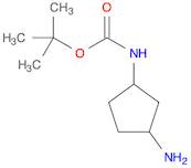 Carbamic acid, N-(3-aminocyclopentyl)-, 1,1-dimethylethyl ester