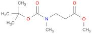 β-Alanine, N-[(1,1-dimethylethoxy)carbonyl]-N-methyl-, methyl ester