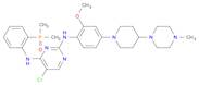 2,4-Pyrimidinediamine, 5-chloro-N4-[2-(dimethylphosphinyl)phenyl]-N2-[2-methoxy-4-[4-(4-methyl-1-piperazinyl)-1-piperidinyl]phenyl]-