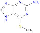 9H-Purin-2-amine, 6-(methylthio)-