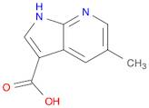 1H-Pyrrolo[2,3-b]pyridine-3-carboxylic acid, 5-methyl-