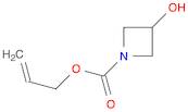 1-Azetidinecarboxylic acid, 3-hydroxy-, 2-propen-1-yl ester