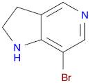 1H-Pyrrolo[3,2-c]pyridine, 7-bromo-2,3-dihydro-