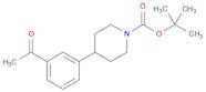 1-Piperidinecarboxylic acid, 4-(3-acetylphenyl)-, 1,1-dimethylethyl ester