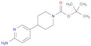 1-Piperidinecarboxylic acid, 4-(6-amino-3-pyridinyl)-, 1,1-dimethylethyl ester