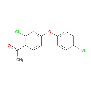 Ethanone, 1-[2-chloro-4-(4-chlorophenoxy)phenyl]-