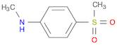 Benzenamine, N-methyl-4-(methylsulfonyl)-