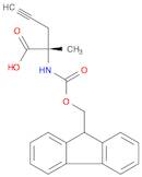 4-Pentynoic acid, 2-[[(9H-fluoren-9-ylmethoxy)carbonyl]amino]-2-methyl-, (2S)-