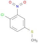 Benzene, 1-chloro-4-(methylthio)-2-nitro-