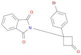 1H-Isoindole-1,3(2H)-dione, 2-[1-(4-bromophenyl)-3-oxocyclobutyl]-