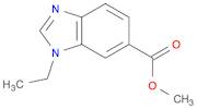 1H-Benzimidazole-6-carboxylic acid, 1-ethyl-, methyl ester