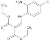 Propanedioic acid, 2-[[(2-amino-4-chlorophenyl)amino]methylene]-, 1,3-diethyl ester