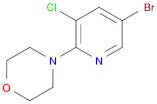 Morpholine, 4-(5-bromo-3-chloro-2-pyridinyl)-