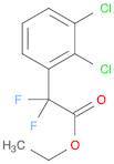 Benzeneacetic acid, 2,3-dichloro-α,α-difluoro-, ethyl ester