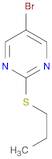 Pyrimidine, 5-bromo-2-(propylthio)-