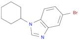 1H-Benzimidazole, 5-bromo-1-cyclohexyl-