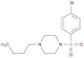 Piperazine, 1-[(4-bromophenyl)sulfonyl]-4-butyl-
