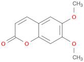 2H-1-Benzopyran-2-one, 6,7-dimethoxy-