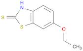 2(3H)-Benzothiazolethione, 6-ethoxy-