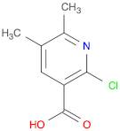 3-Pyridinecarboxylic acid, 2-chloro-5,6-dimethyl-