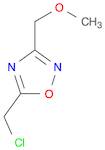 1,2,4-Oxadiazole, 5-(chloromethyl)-3-(methoxymethyl)-