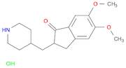 1H-Inden-1-one, 2,3-dihydro-5,6-dimethoxy-2-(4-piperidinylmethyl)-, hydrochloride (1:1)