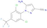 1H-Pyrazole-3-carbonitrile, 5-amino-1-[2,6-dichloro-4-(trifluoromethyl)phenyl]-