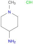 4-Piperidinamine, 1-methyl-, hydrochloride (1:1)
