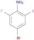 Benzenamine, 4-bromo-2-fluoro-6-iodo-