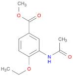 Benzoic acid, 3-(acetylamino)-4-ethoxy-, methyl ester