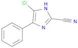 1H-Imidazole-2-carbonitrile, 5-chloro-4-phenyl-