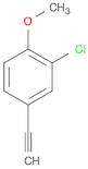 Benzene, 2-chloro-4-ethynyl-1-methoxy-