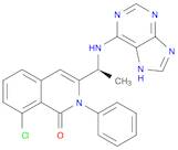 1(2H)-Isoquinolinone, 8-chloro-2-phenyl-3-[(1S)-1-(9H-purin-6-ylamino)ethyl]-