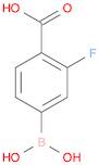 Benzoic acid, 4-borono-2-fluoro-