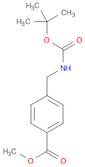 Benzoic acid, 4-[[[(1,1-dimethylethoxy)carbonyl]amino]methyl]-, methyl ester