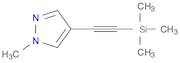 1H-Pyrazole, 1-methyl-4-[2-(trimethylsilyl)ethynyl]-