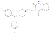 4(1H)-Quinazolinone, 3-[2-[4-[bis(4-fluorophenyl)methylene]-1-piperidinyl]ethyl]-2,3-dihydro-2-thi…